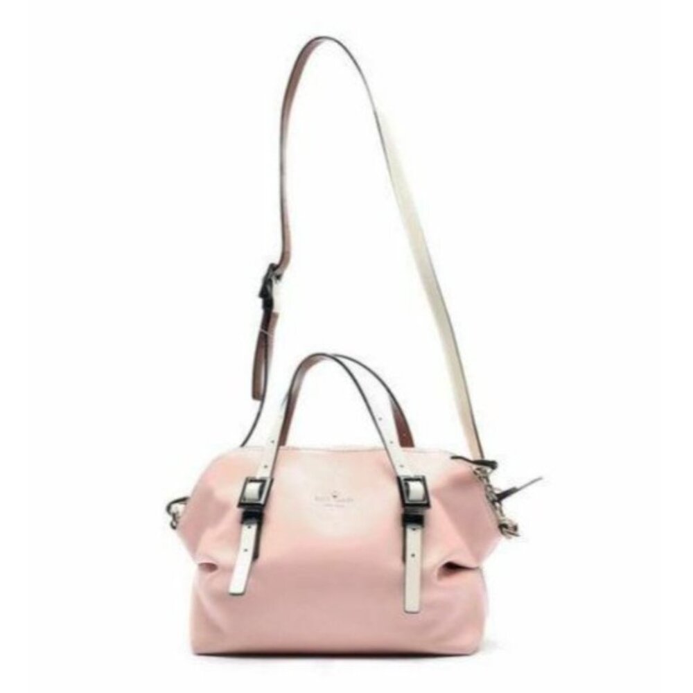 Kate Spade Pink Leather Satchel Bag Crossbody Purse